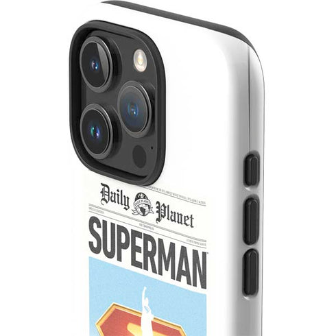 Superman 2025 Daily Planet Superman Cover iPhone 16 Pro Max Impact Case